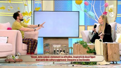 Irina Flow a băgat spaima în Dani Oțil cu un nasture! Dani: Am crezut că iese Cornel Păsat de după sacou