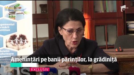 Educatoarele dintr-o grădiniță de stat, din București, fac afaceri pe banii părinţilor, iar amenințările la adresa copiilor sunt la ordinea zilei