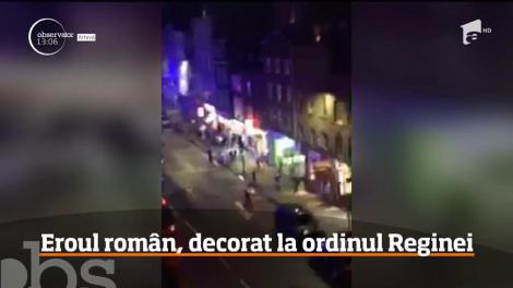 Românul Florin Morariu care a salvat mai mulţi oameni la Londra, a primit Distincţia pentru Curaj, în cadrul unei ceremonii la Turnul Londrei