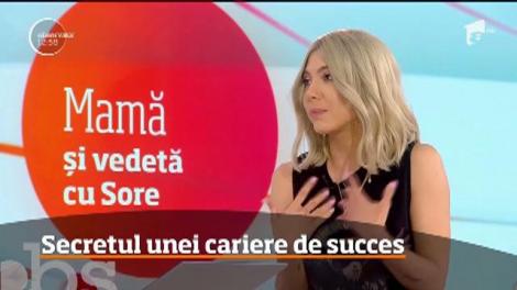 Sore, între viața de mamă și cea de artist. Cum se descurcă cântăreața