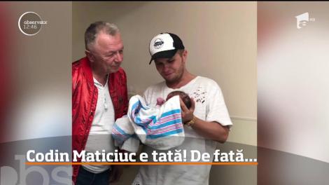 Codin Maticiuc a devenit tată!