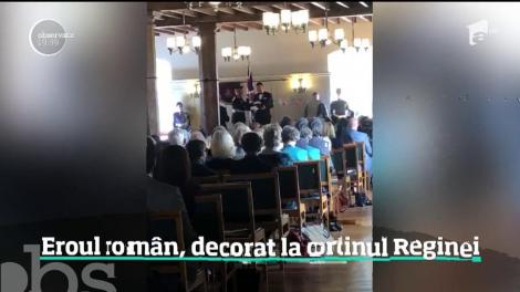 Florin Morariu, eroul român de la Londra, a fost decorat la ordinul Reginei Marii Britanii