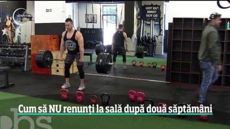 Cum să nu renunți la sală după două săptămâni