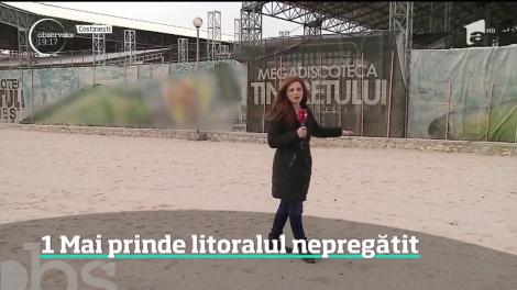 Centrul distracţiei, printre gunoaie şi pericole. De Paşte şi 1 Mai, litoralul va fi nepregătit pentru turişti