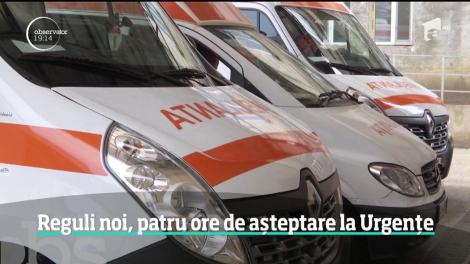 Din ordinul ministrului Sănătăţii, pacienţii care ajung la Urgenţe vor aştepta şi patru ore o consultaţie, dacă nu au probleme grave