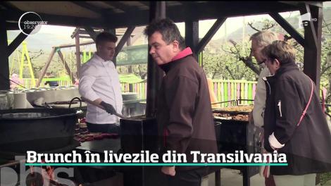 Satele din Transilvania îşi atrag turiştii cu mâncăruri tradiţionale servite sub cerul liber