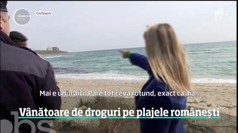 Pachete cu droguri ajung în valuri pe plajele româneşti. Lângă cherhanale şi chiar lângă sediul Poliţiei