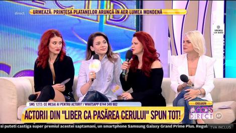 Cătălina Grama și Ştefan Bănică, despre serialul Liber ca pasărea cerului: S-a râs mult la filmări!