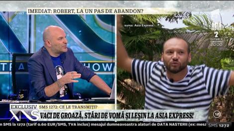 Cocuţa: "Robert a fost suspectat iniţial de apendicită. Arăta foarte rău"