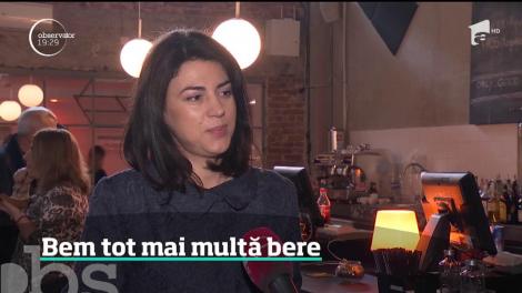 De la an la an, românilor le place tot mai mult berea. Cel puţin asta arată ultimele cifre despre consum