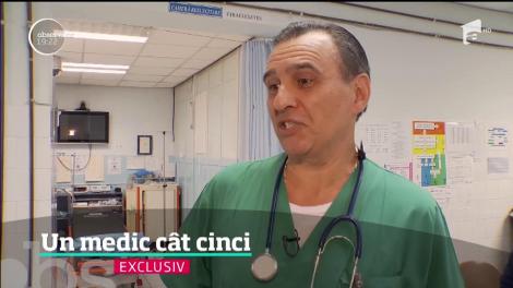 Campania "Sănătate, România!": Un medic cât cinci