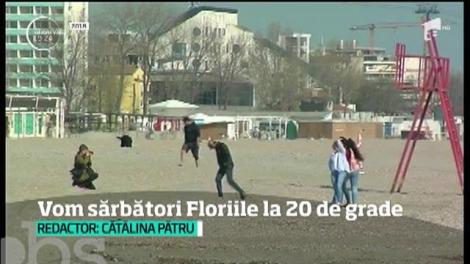 Vom sărbători Floriile la 20 de grade, estimează meteorologii!