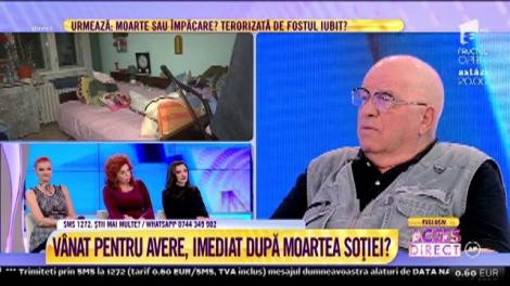 Vânat pentru avere, de o femeia care pretinde că e fiica lui?! La 77 de ani, domnul Costică are o singură dorinţă de la femeia care i-ar fi fiică!