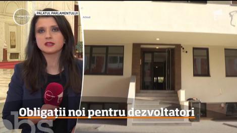 Dezvoltatorii imobiliari vor fi obligaţi să racordeze blocurile la utilităţi, înainte ca oamenii să se mute în apartamente