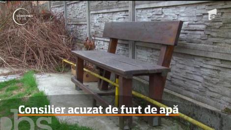 Un consilier judeţean din Argeş a fost prins că fură la factura de apă