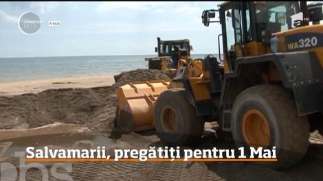 Pregătirile pentru minivacanţa de Paşte sunt în toi la malul mării! 30 de salvamari îşi vor începe activitatea pe 25 aprilie