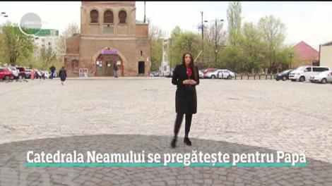 Lucrările la Catedrala Naţională au fost urgentate în aşteptarea Papei Francisc
