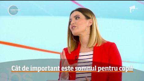 Ela Crăciun a venit în platoul Observator, unde a discutat despre o alimentație echilibrată pentru a avea copii sănătoși