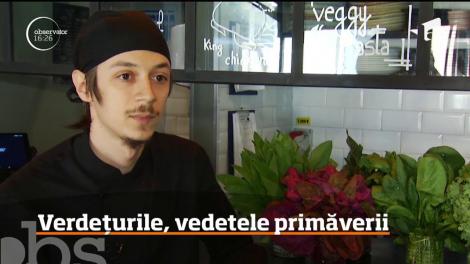 Restaurantele îşi schimbă săptămânal meniurile pentru a putea profita de ingredientele de sezon