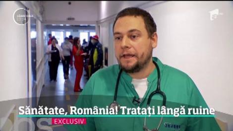 Campania "Sănătate, România!": Spitalul Judeţean Braşov aproape că a devenit o ruină