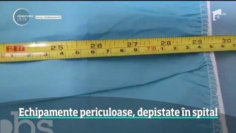 Materiale medicale periculoase descoperite la spitalul Elias din Bucureşti