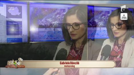 Prognoza meteo pentru weekend. ANM a emis o informare de vreme rea valabilă până luni dimineața