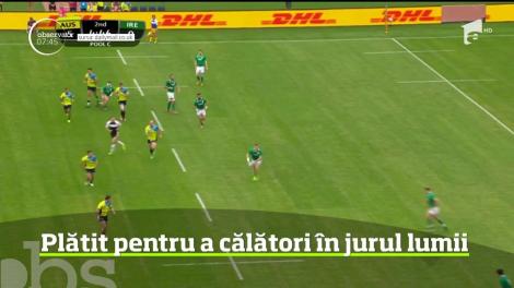 Un jucător de rugby din Irlanda a reuşit să obţină un job de vis