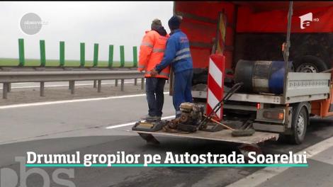 Autostrada Soarelui e plină de gropi şi mai sunt doar două săptămâni până începe exodul spre mare