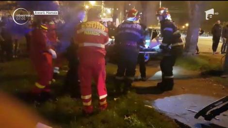 Accident grav în Mamaia. Trei tineri au ajuns la spital, iar o tânără este în comă