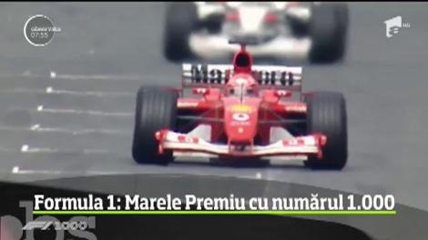 Cursa cu numărul 1000 din Formula 1 are loc la Shanghai