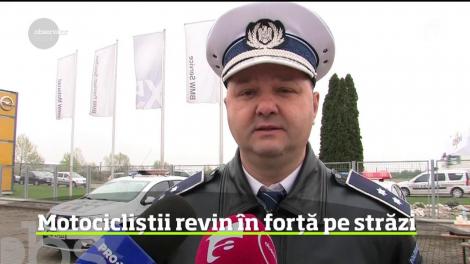 Motocicliştii din Oradea au luat parte la deschiderea oficială a sezonului pe două roţi