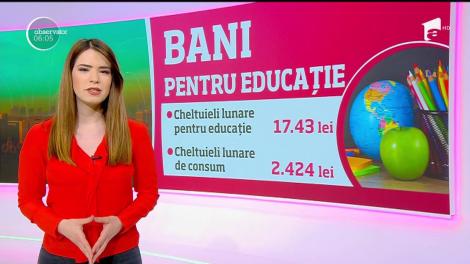 Cât investesc românii în sistemul de învăţământ