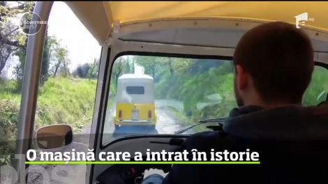 Pasionaţii camioanelor cu trei roţi au sărbătorit 70 de ani de la lansarea primului model Ape