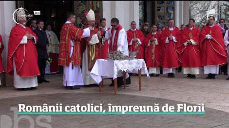 Catolicii din toată lumea au sărbătorit Duminica Floriilor