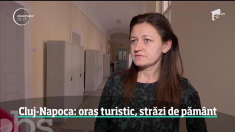 Cluj Napoca: oraș turistic, străzi de pământ