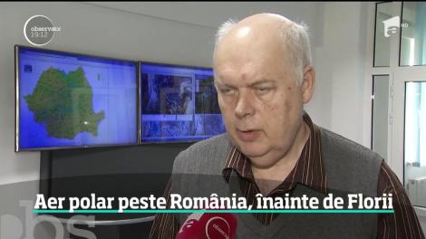 Aer polar peste România, înainte de Florii. Cum va fi vremea de Paşte