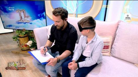 Experiment de InfoVision, la Neatza cu Răzvan și Dani! Dani Oțil, către Andru Teodorescu: Poți să vezi prin haine?