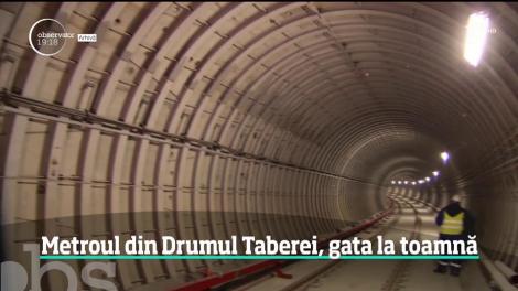 Metroul din Drumul Taberei, gata la toamnă. Este promisiunea ministrului Transporturilor, după cinci ani de întârzieri