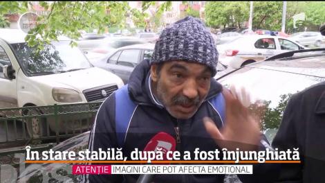 Femeia înjunghiată la doi paşi de centrul Capitalei este în stare stabilă