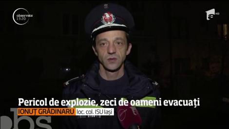 Panică într-un bloc din Iaşi. Oamenii au reclamat miros de gaz