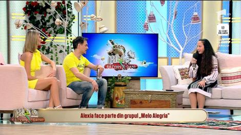 Alexia Gemene cântă, la Neatza cu Răzvan și Dani, melodia - Hai poftiți la sârbă roată roată