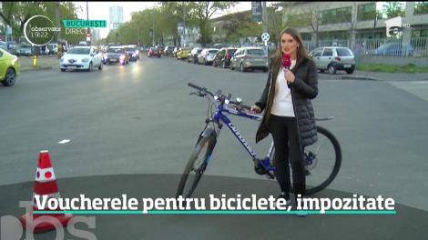 Voucherele pentru biciclete vor fi impozitate. Ce trebuie să facă cei care au beneficiat de astfel de tichete