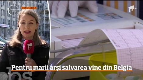 O tânără din Tulcea, arsă pe jumătate din suprafaţa corpului, este plimbată, de două zile, prin spitalele din România