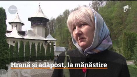 Hrană și adăpost, la mănăstire din Hunedoara