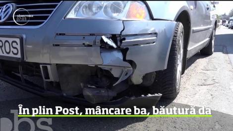 Ghinion pentru un călugăr din Argeş, care, în plin Post, a uitat de cele sfinte şi s-a urcat băut la volan