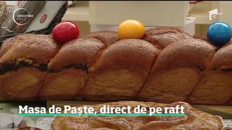 A început maratonul cumpărăturilor! Pe rafturile magazinelor găsim tot meniul de Paşte