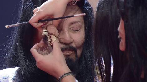 Demascarea lui samuraiului. Vedeta din spatele măștii este o cunoscută vedetă TV