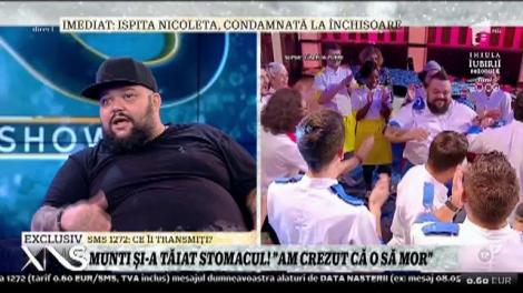 Chef Munti, câştigătorul ultimei ediţii Chefi la cuţite, și-a micșorat stomacul: Am crezut că o să mor!