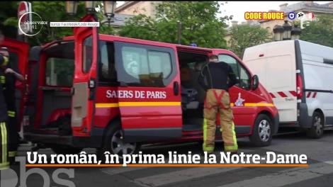 Ștefan, un român de 19 ani, erou în Franța, în timpul tragediei de la Notre Dame. Tânărul ajută acum la descoperirea cauzei incendiului