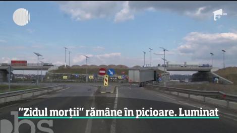 "Zidul morţii" de pe centura Sucevei rămâne în picioare
